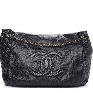 Chanel XXL rock and chain flap